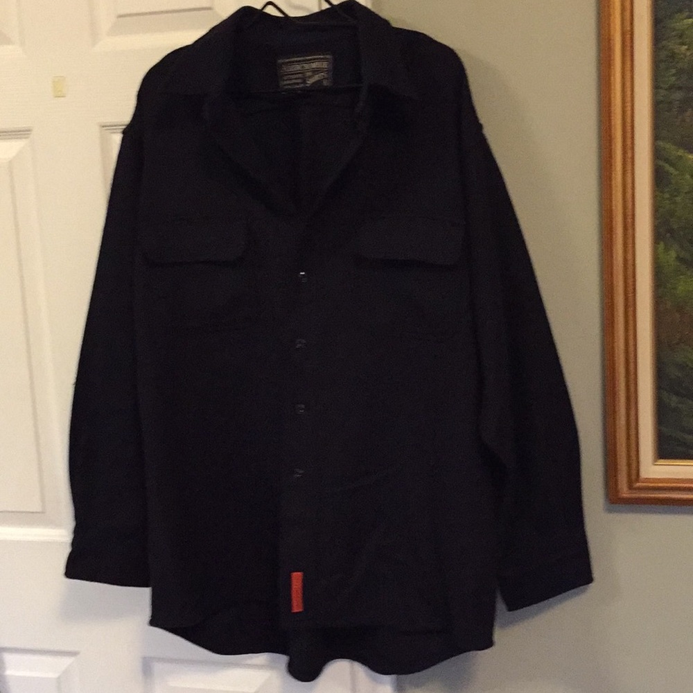 Ambercrombie and Fitch Men’s Sz L Wool Blend Shirt
